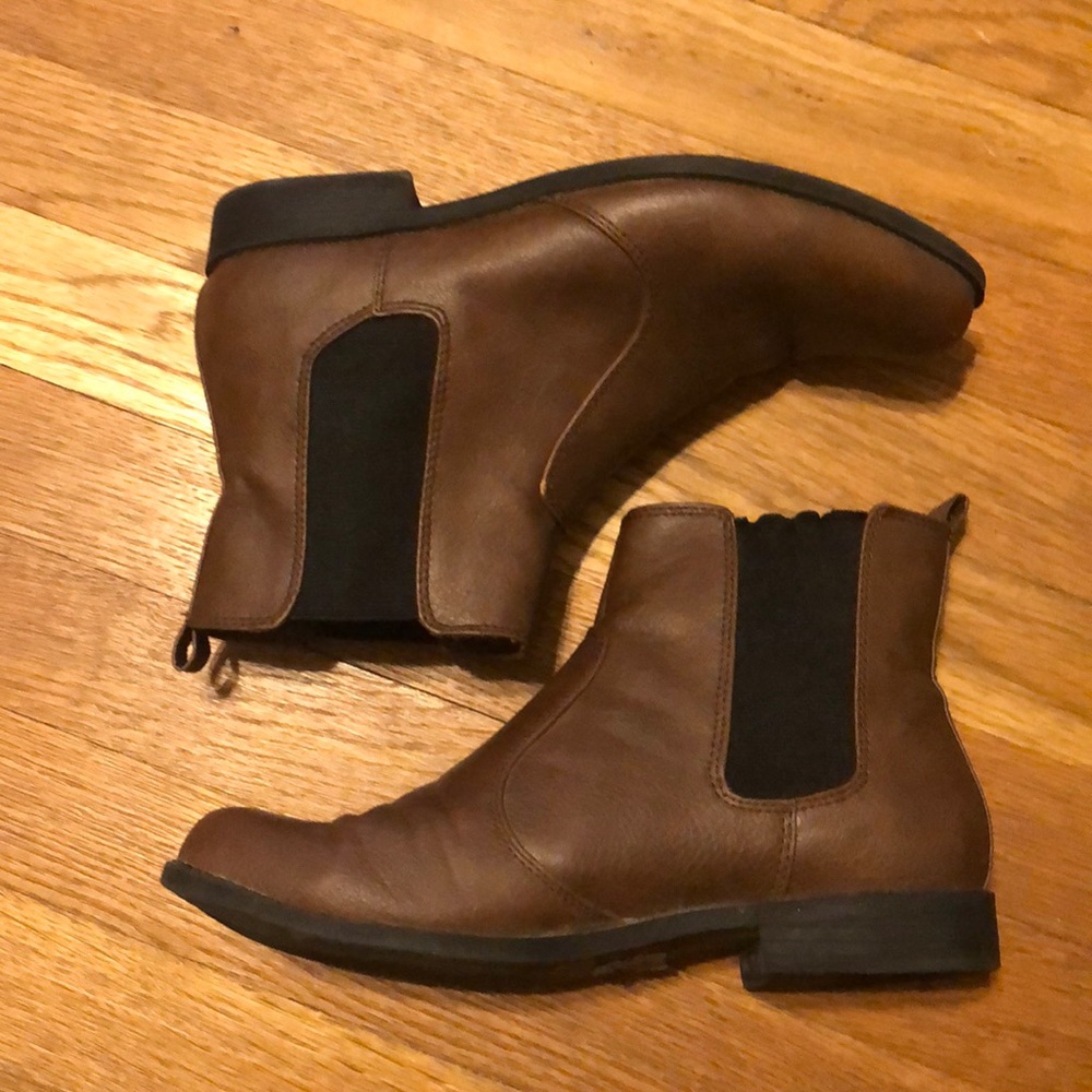 Brown Ankle Booties